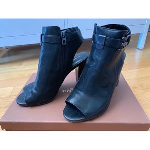 Coach Open Toe Heeled Bootie - Women size 8.5